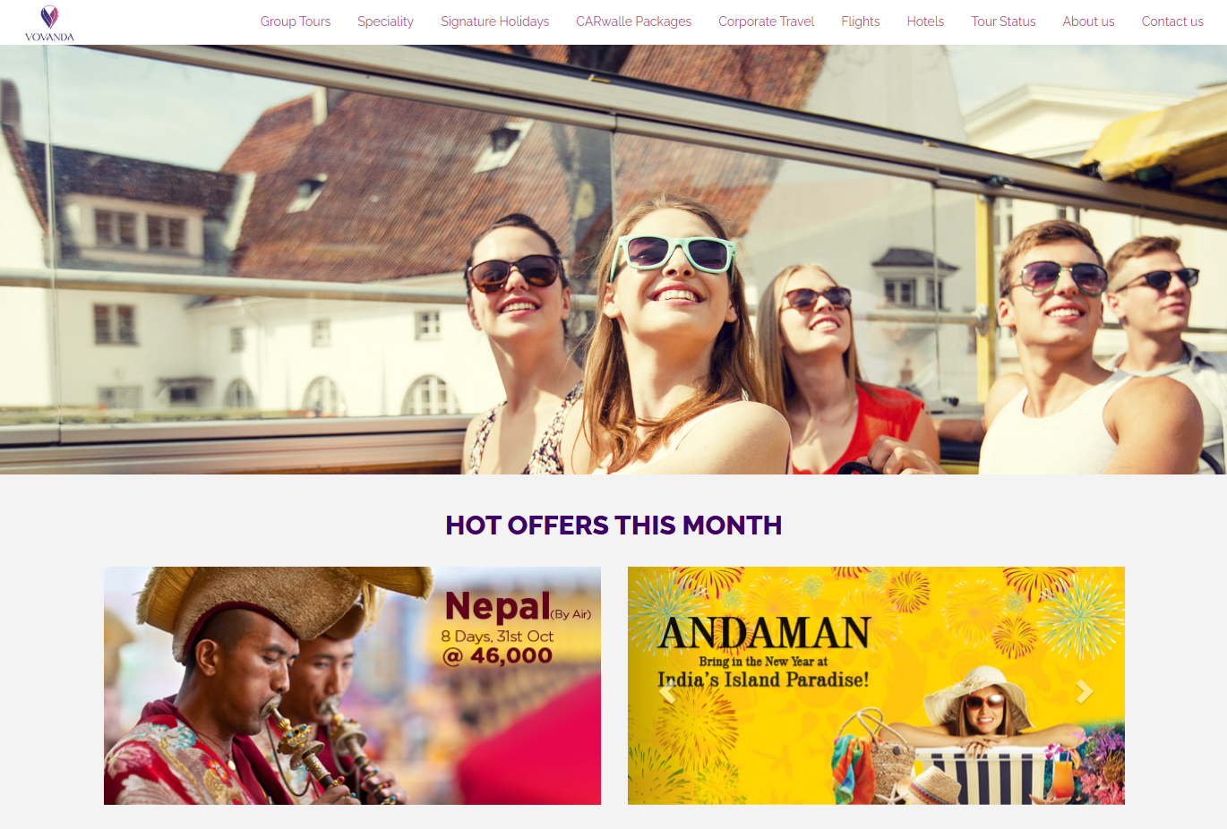 Travel Booking Platform — Web Application